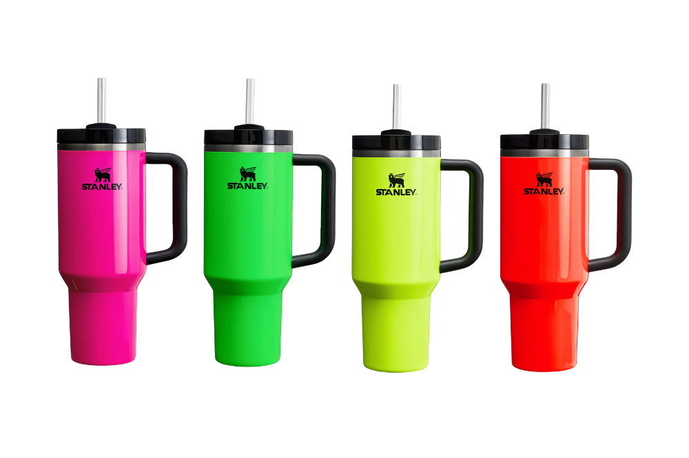 Stanley Neon 40 OZ Tumbler Collection – Bright Colors at Chug Charm