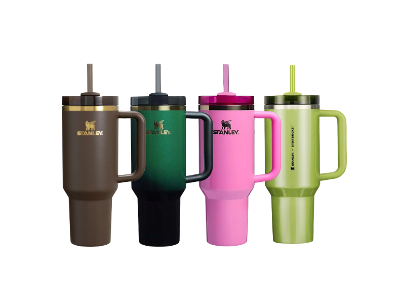 Stanley limited edition tumblers in unique colors and stylish designs