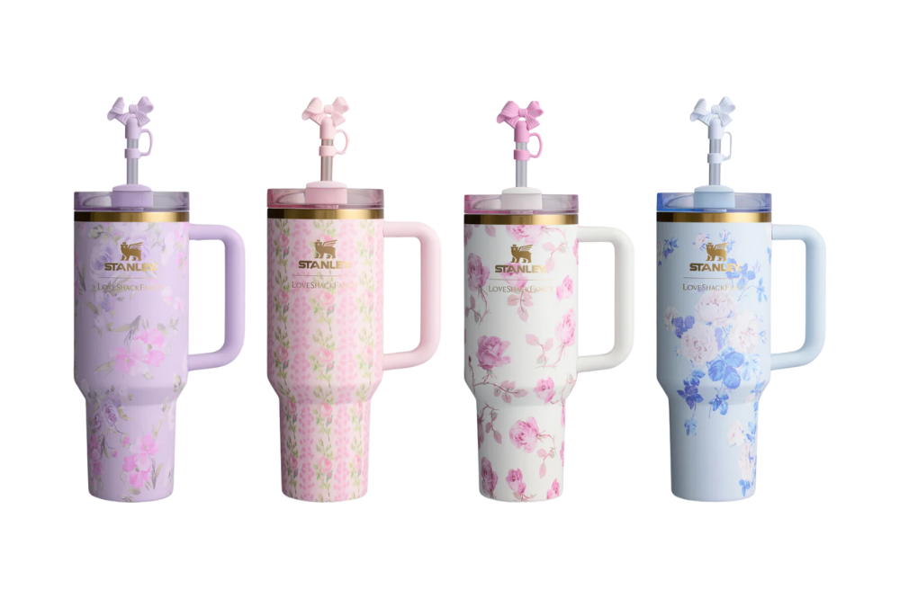 Stanley X LoveShackFancy 40 OZ Floral Tumbler Collection – Chug Charm
