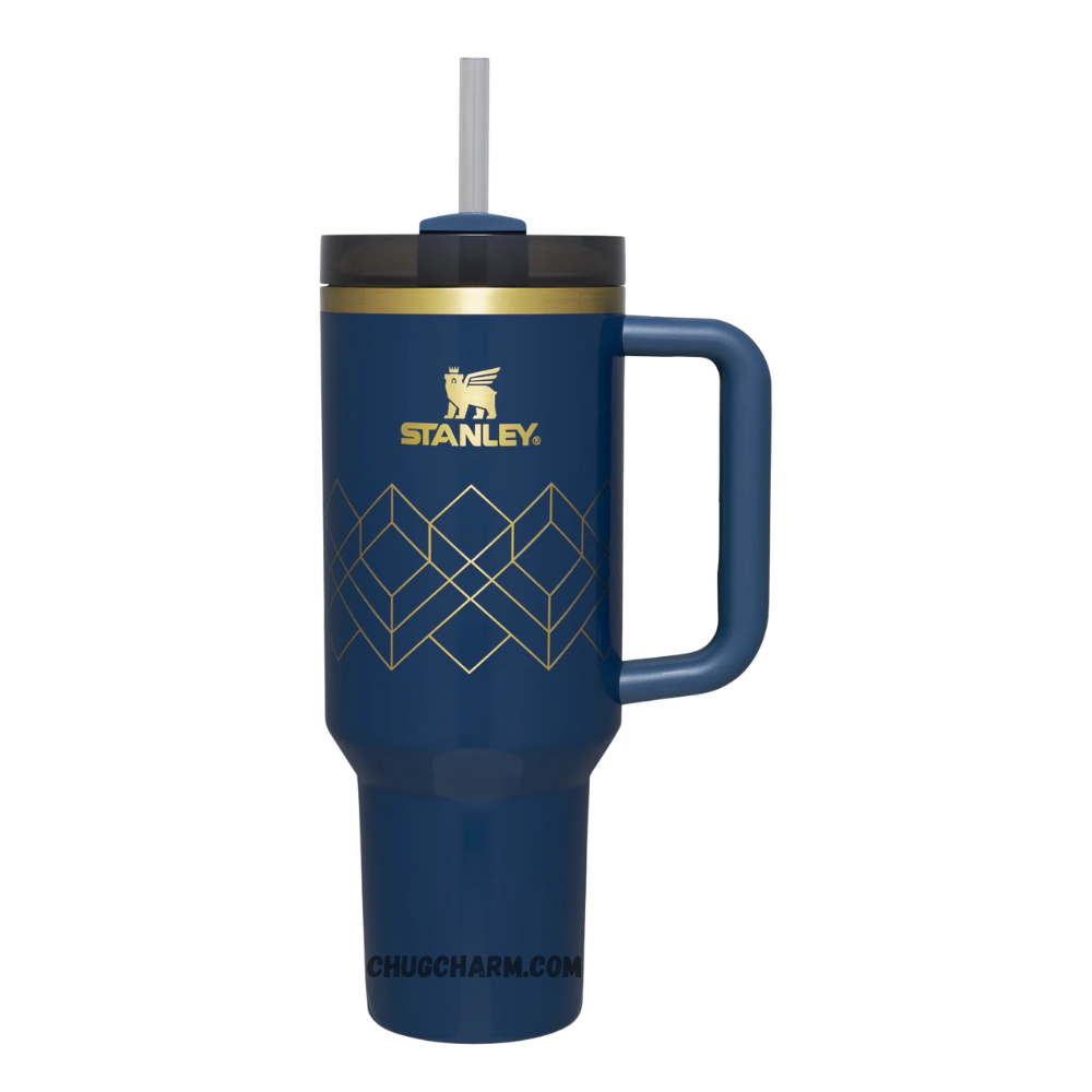 Stanley Nightfall Gloss Deco 40oz Tumbler – sleek, insulated tumbler with a deep, glossy finish in a rich nightfall color for a sophisticated look.