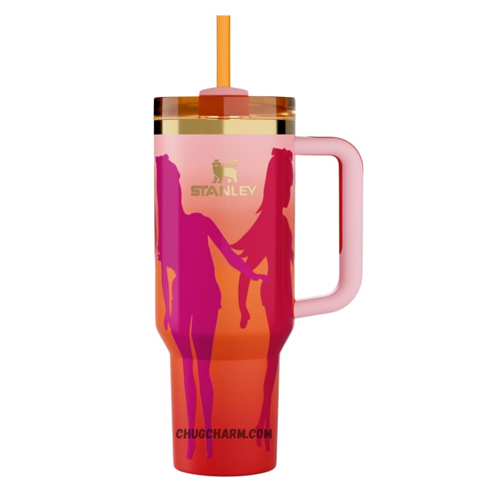 Stanley X Barbie 60s Twist 'N Turn 40oz Tumbler – vintage-inspired insulated tumbler featuring a playful 60s design celebrating Barbie's iconic style.