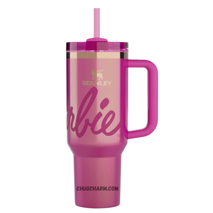 Stanley X Barbie Barbie Icon 40oz Tumbler – signature insulated tumbler celebrating the timeless Barbie brand with an iconic design.