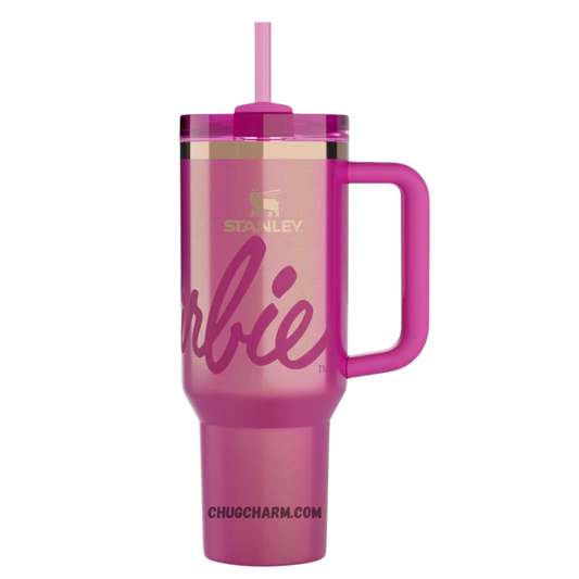 Stanley X Barbie Barbie Icon 40oz Tumbler – signature insulated tumbler celebrating the timeless Barbie brand with an iconic design.