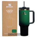 Stanley X Wicked Elphaba Collection Green 40oz Tumbler – limited edition insulated drinkware with a vibrant green finish.