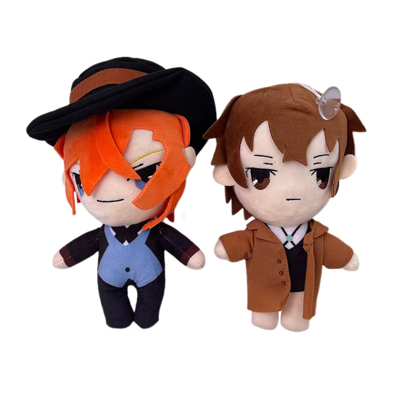 Bungou Stray Dogs Plush Toy Osamu Dazai Nakahara Chuya 22cm