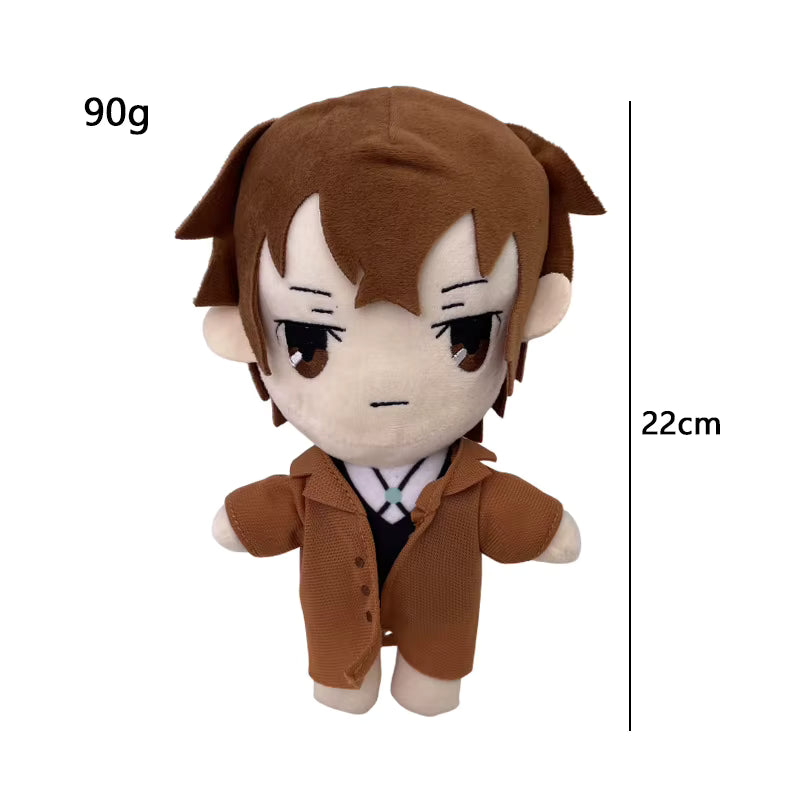 Bungou Stray Dogs Plush Toy Osamu Dazai Nakahara Chuya 22cm