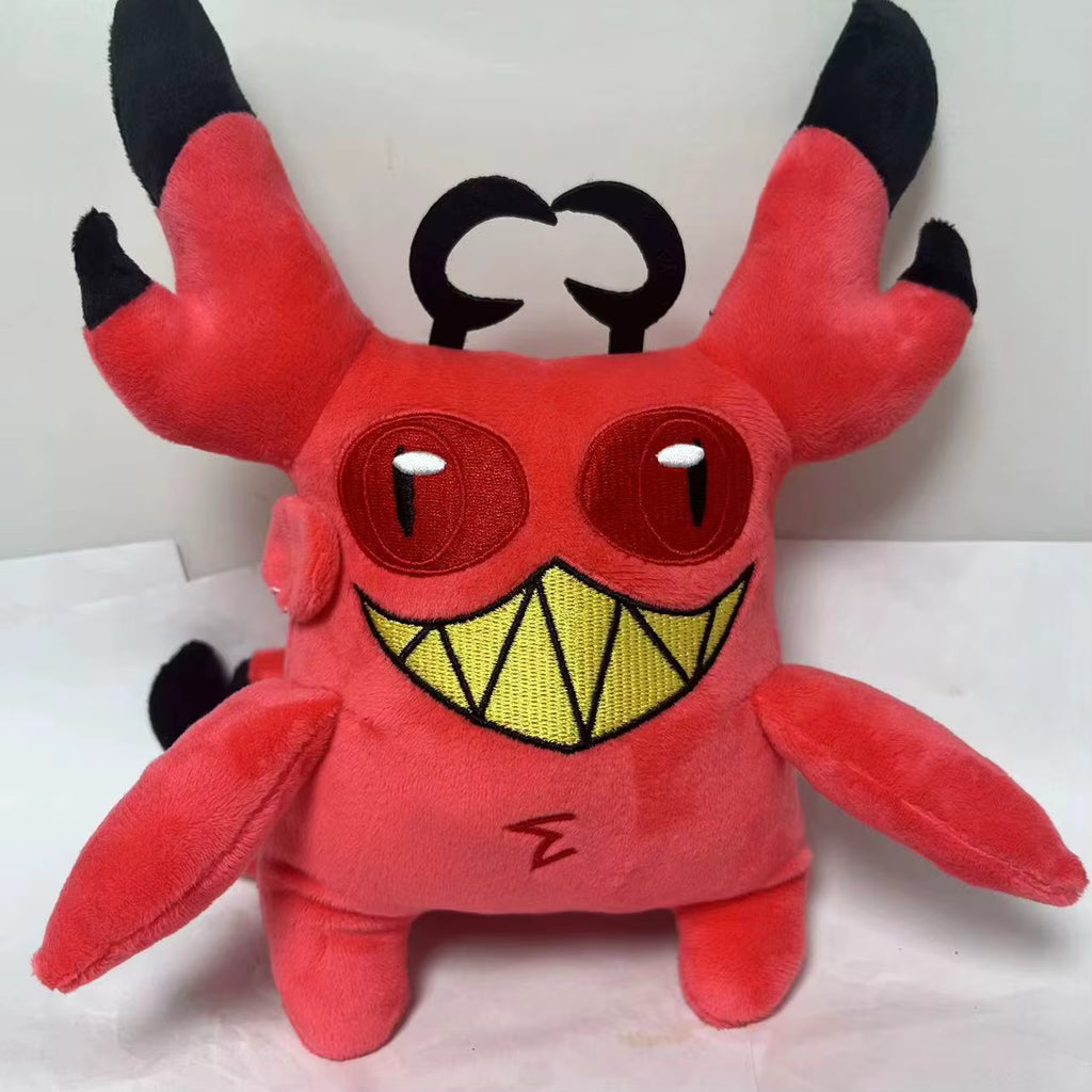 Cursed Cat Plush Alvyn 25cm Red PP Cotton Collectible Toy