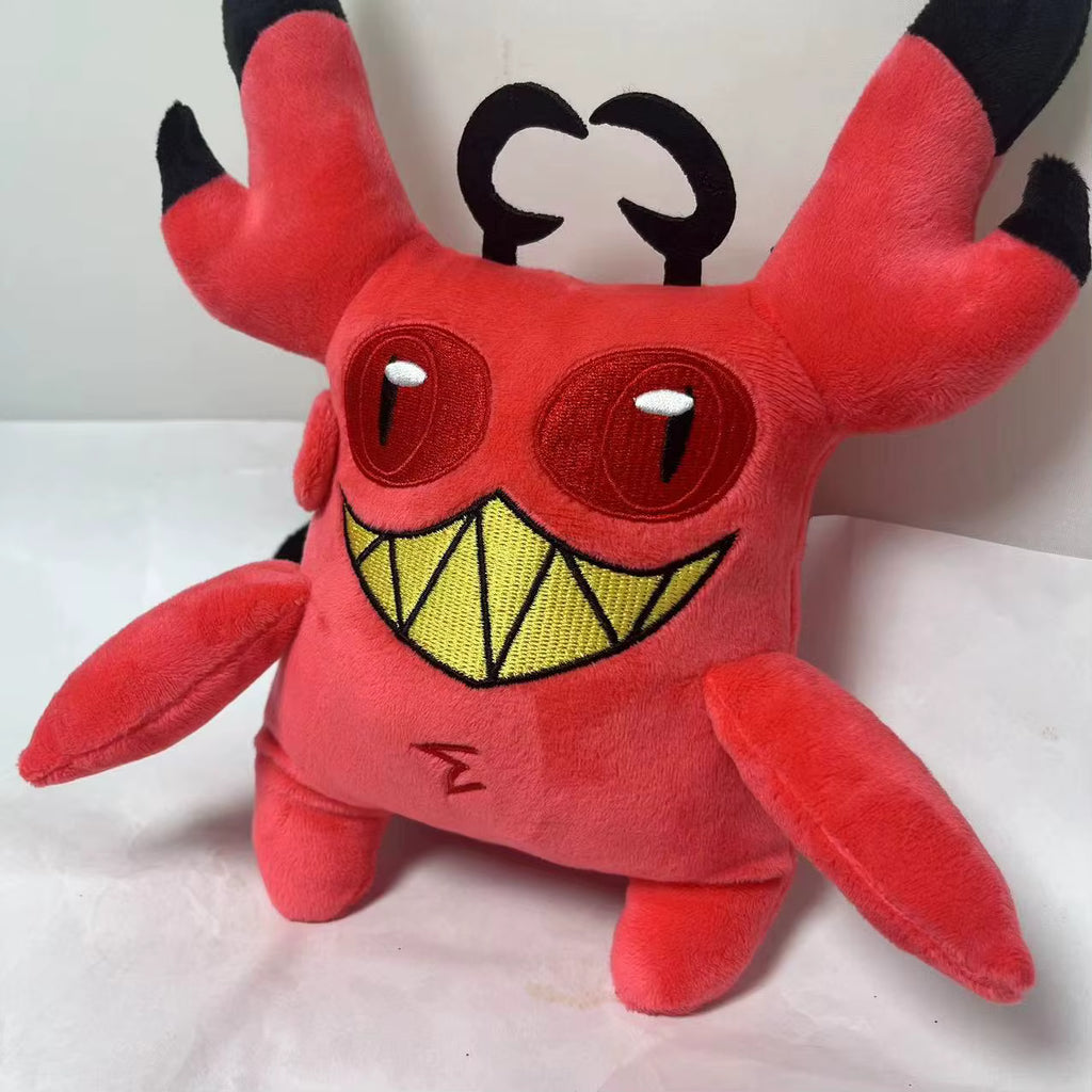 Cursed Cat Plush Alvyn 25cm Red PP Cotton Collectible Toy