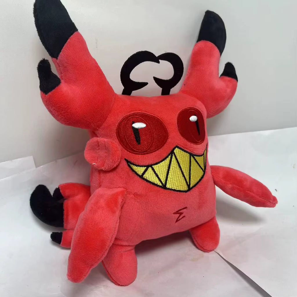 Cursed Cat Plush Alvyn 25cm Red PP Cotton Collectible Toy