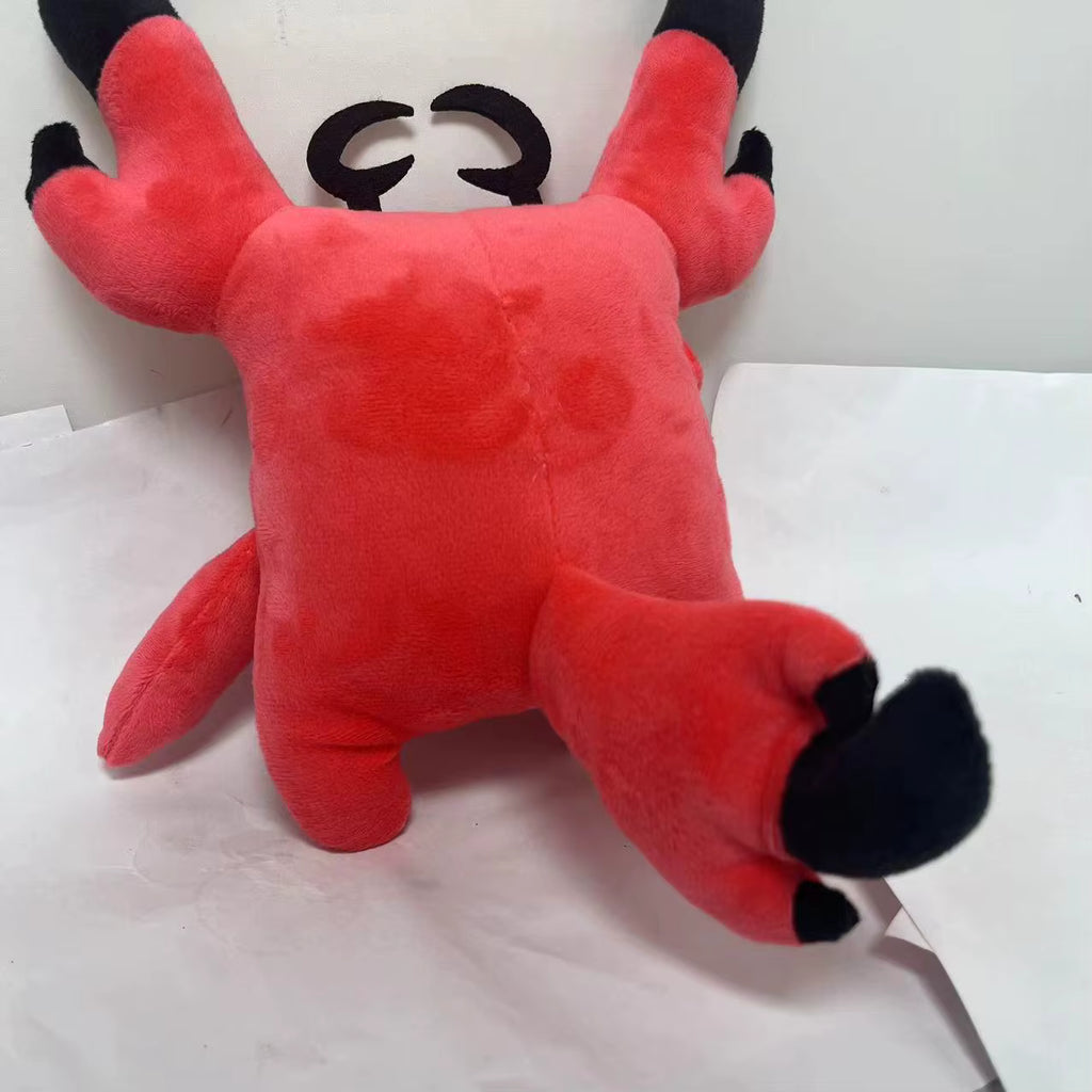 Cursed Cat Plush Alvyn 25cm Red PP Cotton Collectible Toy
