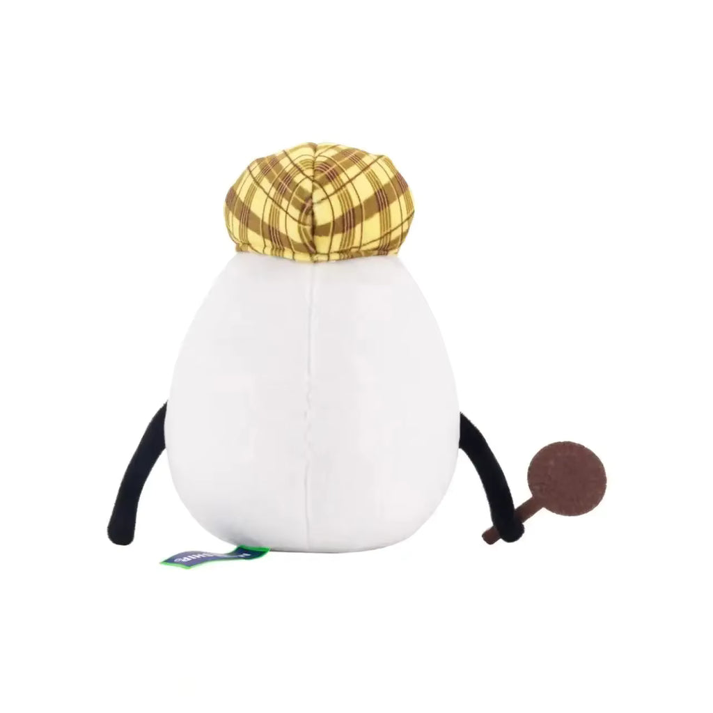 Detective Egg Plush Toy Tavren 25cm White PP Cotton Filled