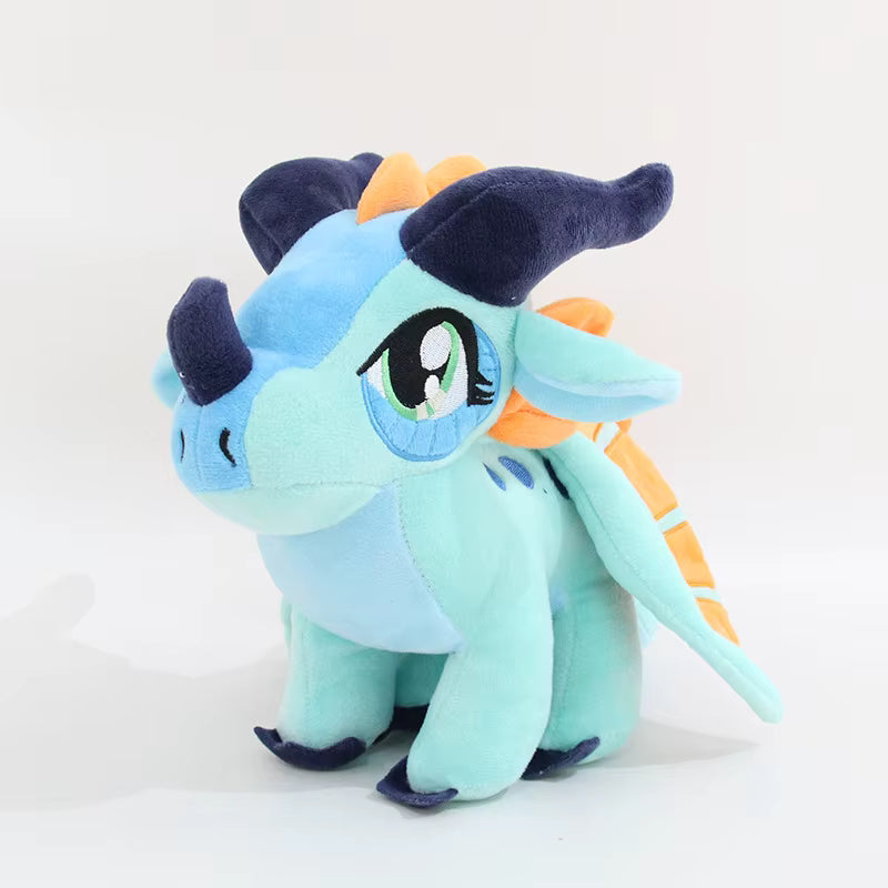 Dragon Plush Toy 30cm Soft PP Cotton Colorful Stuffed Pillow for Kids