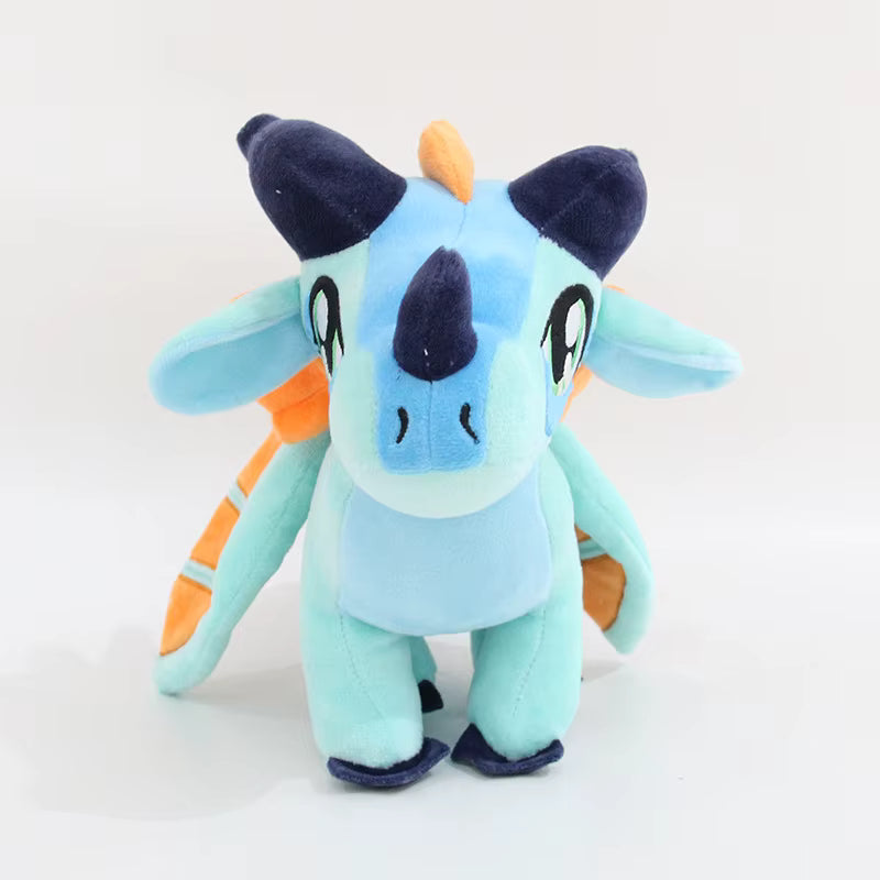 Dragon Plush Toy 30cm Soft PP Cotton Colorful Stuffed Pillow for Kids
