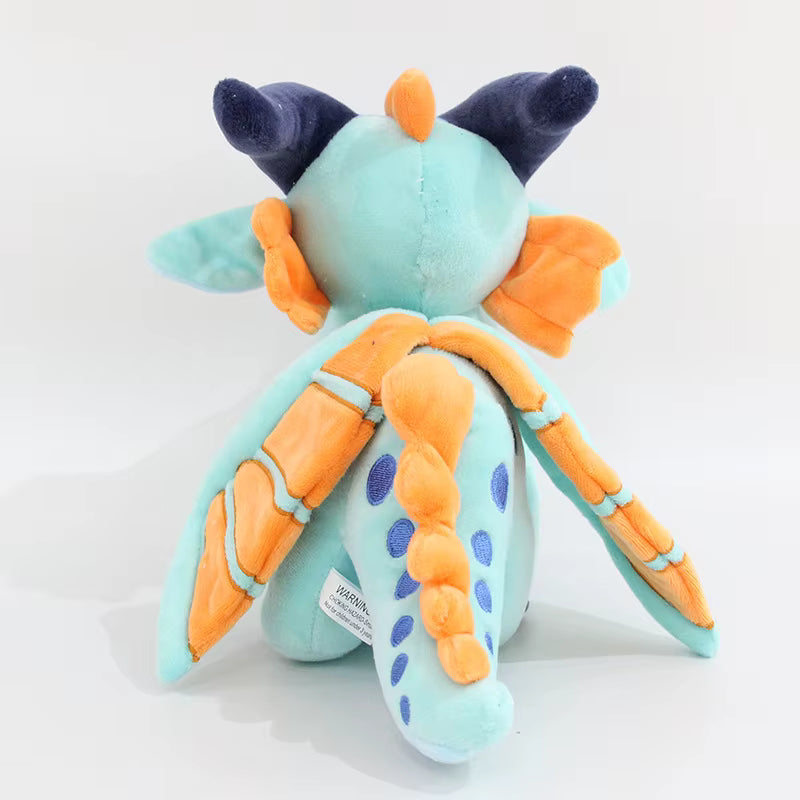 Dragon Plush Toy 30cm Soft PP Cotton Colorful Stuffed Pillow for Kids