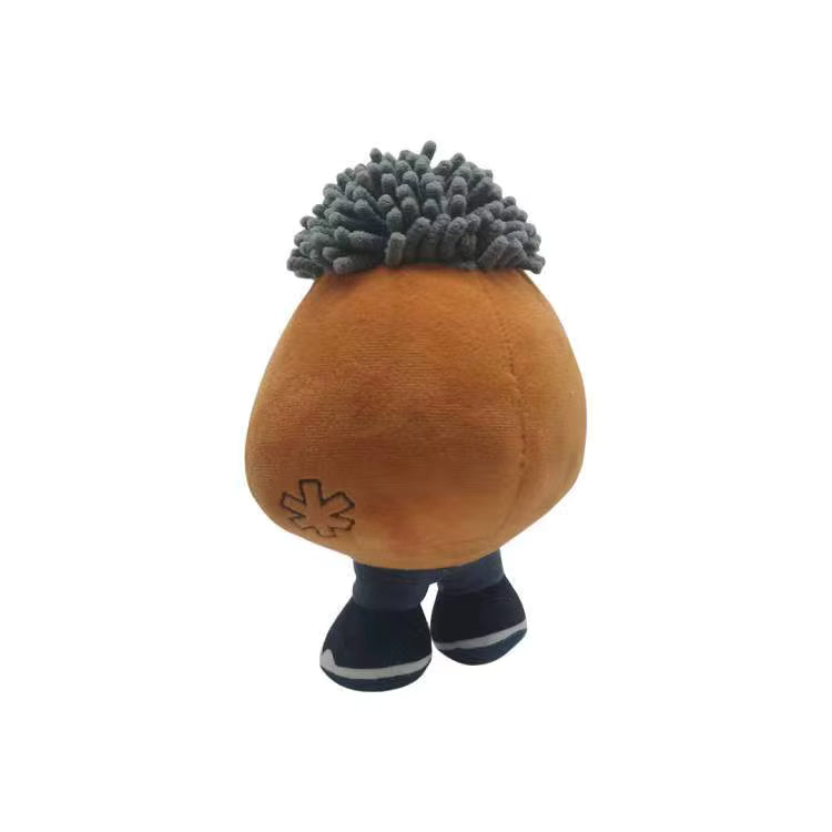 Goomba Plush Toy 25cm PP Cotton Filled Soft Anime Pillow Doll for Kids