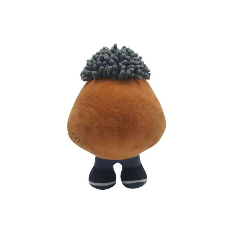 Goomba Plush Toy 25cm PP Cotton Filled Soft Anime Pillow Doll for Kids