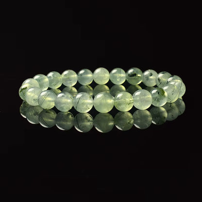 Moonstone Beaded Bracelet Genuine Blue Moonstone 6mm 8mm Elastic