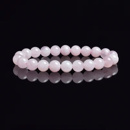 Moonstone Beaded Bracelet Genuine Blue Moonstone 6mm 8mm Elastic