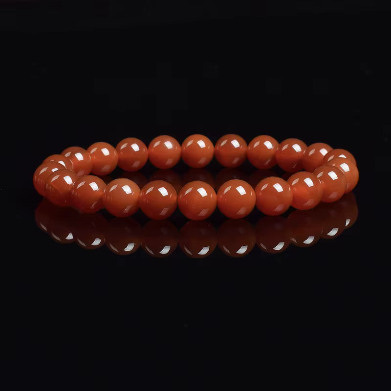 Moonstone Beaded Bracelet Genuine Blue Moonstone 6mm 8mm Elastic