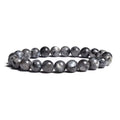 Natural Rhodolite Garnet Beaded Bracelet 6mm 8mm Elastic