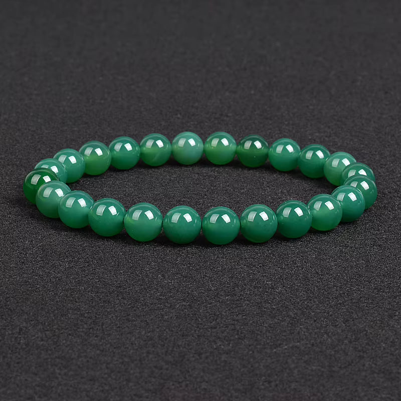 Natural Stone Bracelet Lapis Lazuli Apatite Tiger Eye 8mm Elastic