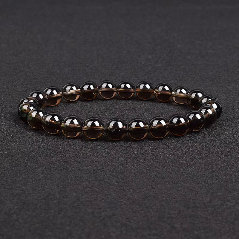 Natural Stone Bracelet Lapis Lazuli Apatite Tiger Eye 8mm Elastic
