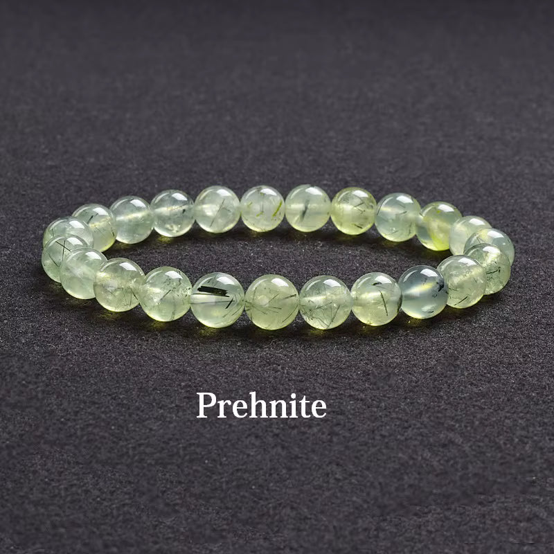 Natural Stone Bracelet Lapis Lazuli Apatite Tiger Eye 8mm Elastic