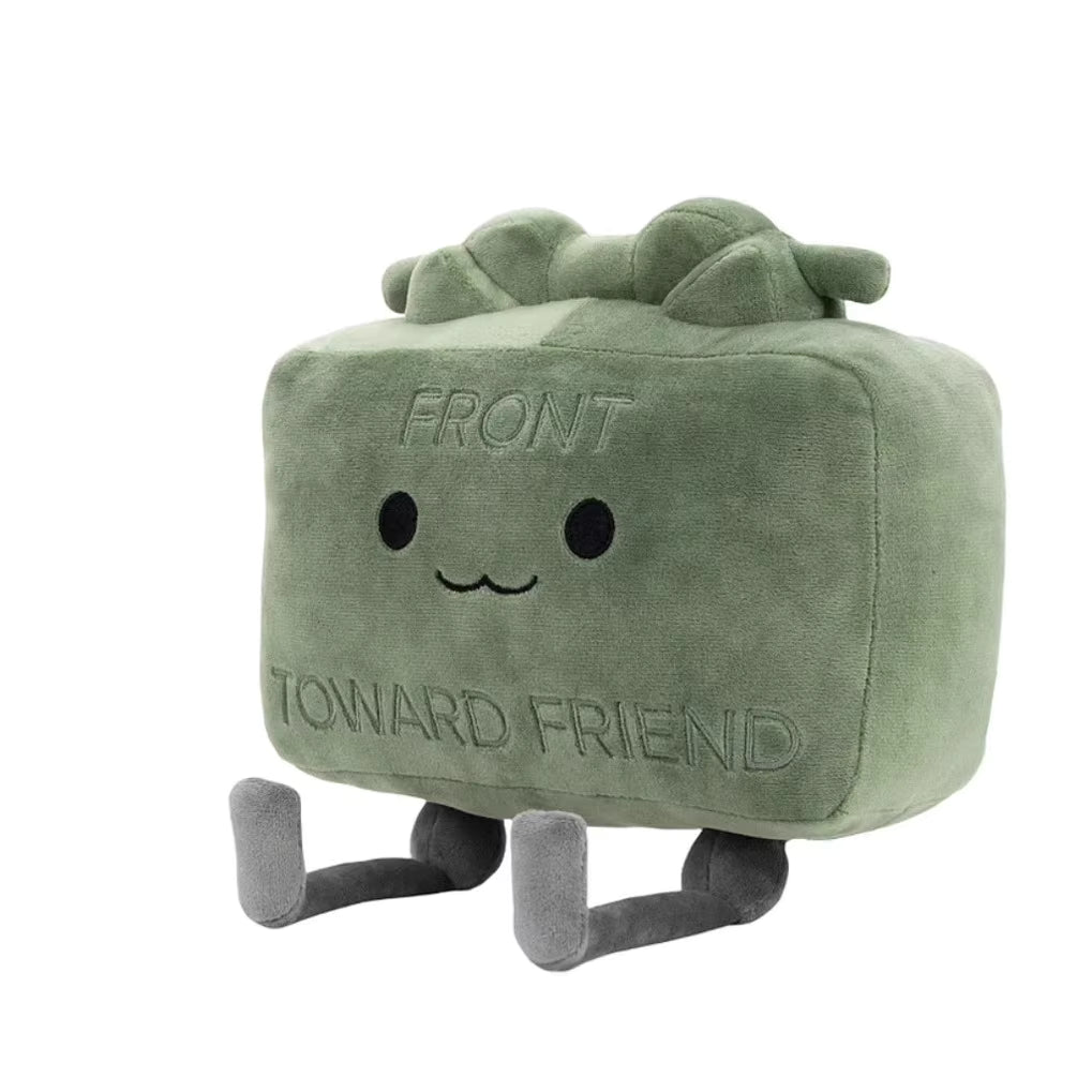 Plush Doll 20cm Small Square Soft Cartoon Toy with PP Cotton Filling