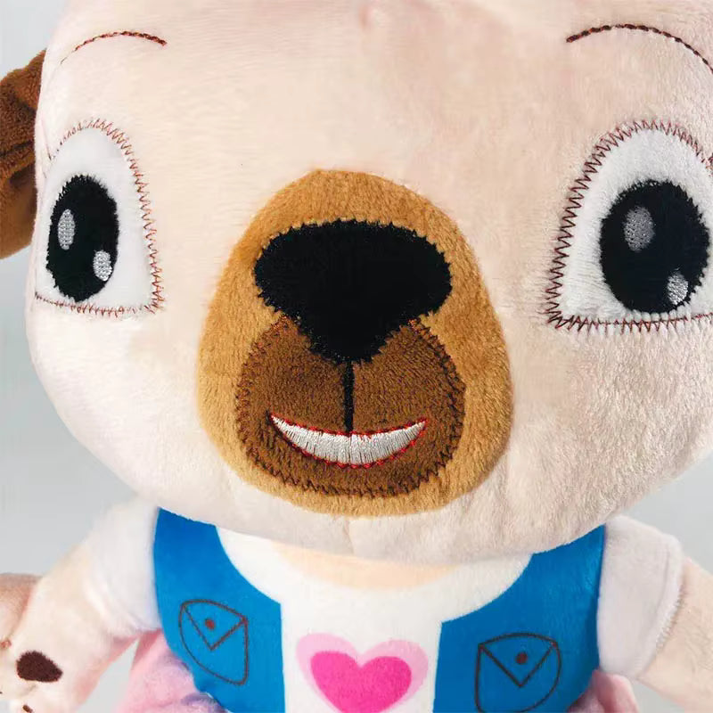 Plush Toy Mouse 17cm and Dog 30cm Cartoon PP Cotton Stuffed Animal