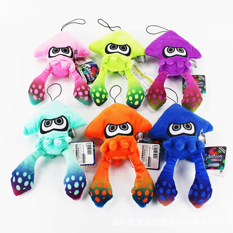 Splatoon Inkling Squid Plush 25cm Soft PP Cotton Stuffed Toy