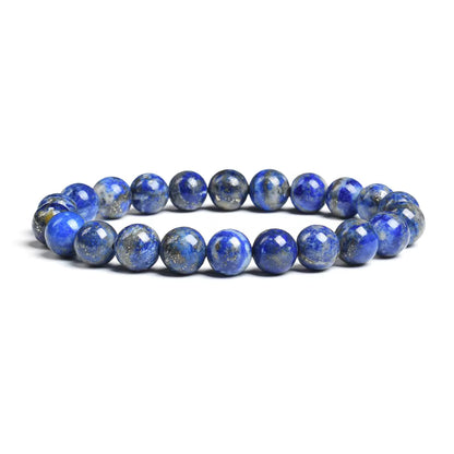 White Moonstone Beaded Bracelet Natural 8mm Elastic Unisex
