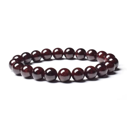 White Moonstone Beaded Bracelet Natural 8mm Elastic Unisex